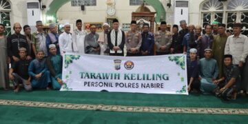 “Polres Nabire Gelar Shalat Tarawih Keliling: Menjalin Kebersamaan dan Kedekatan dengan Masyarakat”