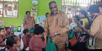 Sebanyak 1.912 Siswa Pada 4 Sekolah Terima Makan Bergizi Gratis di Kota Jayapura