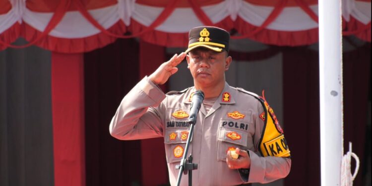 Pimpin Apel Gelar Pasukan Operasi Ketupat 2025, Kapolres Nabire Siap Jamin Mudik Aman