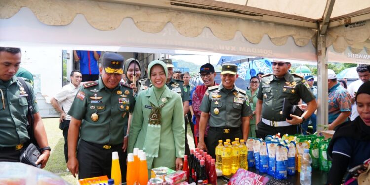 TNI Gelar Bazar Murah Dalam Rangka Menyambut Idul Fitri 1446 H/2025