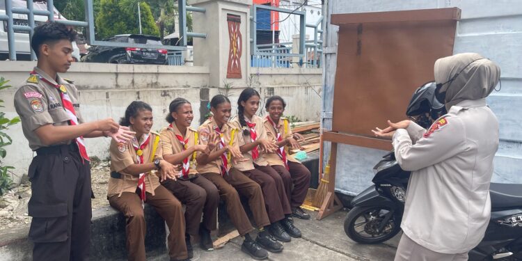 Subsatgas Keladi Sagu ORC 2025 Edukasikan Tata Cara Mencuci Tangan Yang Baik Dan Benar