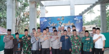 Safari Ramadhan Polda Papua Di Masjid Agung Nurul Huda Arso II Kab. Keerom.