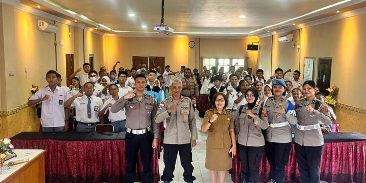 Subsatgas Si Ipar ORC 2025 Berikan Materi Wawasan Kebangsaan di SMK Negeri 3 Jayapura