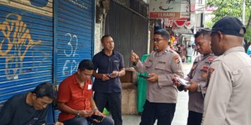 Polisi Sosialisasikan Pelayanan Polri Hotline 110 Guna Memelihara Kamtibmas Terutama Jelang Lebaran