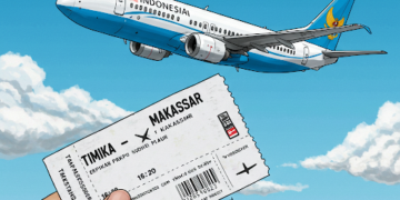 Alamak, Harga Tiket Pesawat Papua ke Makassar Tembus Rp12 Juta!