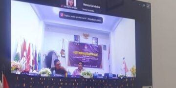 KPU Kota Jayapura Evaluasi Kinerja  Badan Adhoc, PPD Japsel Jadi Prioritas