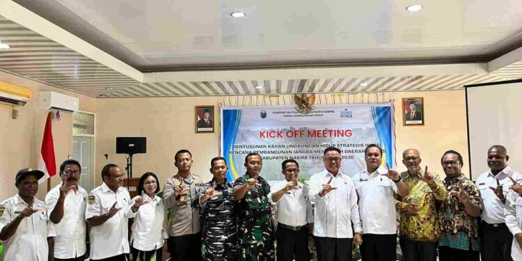 Gelar Kick Off Meeting, DLHK Nabire Fokus Menyusun Kajian Lingkungan Hidup Strategis