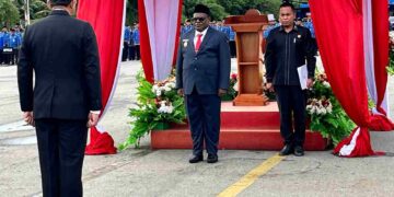 Peringatan Hari Otonomi Daerah Ke-29, Gubernur Papua Tengah Serukan Pentingnya Sinergi Pusat dan Daerah untuk Mewujudkan Indonesia Emas 2045