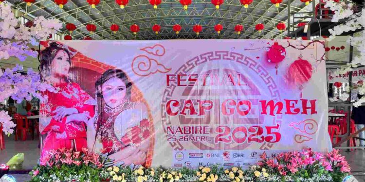 Festival Cap Go Meh Nabire 2025, Wadah Pemberdayaan Para UMKM