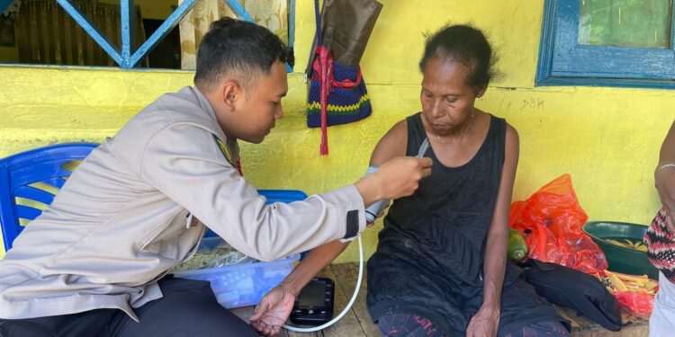 Subsatgas Keladi Sagu ORC 2025 Berikan Bakti Kesehatan Kepada Masyarakat