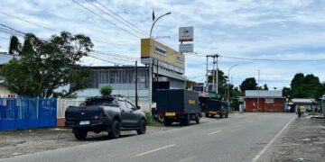 Unjuk Rasa Tutup PT Freeport di Nabire, Aparat TNI-Polri Siaga