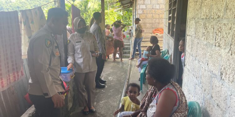 Subsatgas Keladi Sagu Berikan Pelayanan Kesehatan Kepada Masyarakat