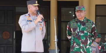 Brigjen Alfred Papare: Perlunya Semangat dan Sinergitas, Guna Wujudkan Keamanan dan Kedamaian.