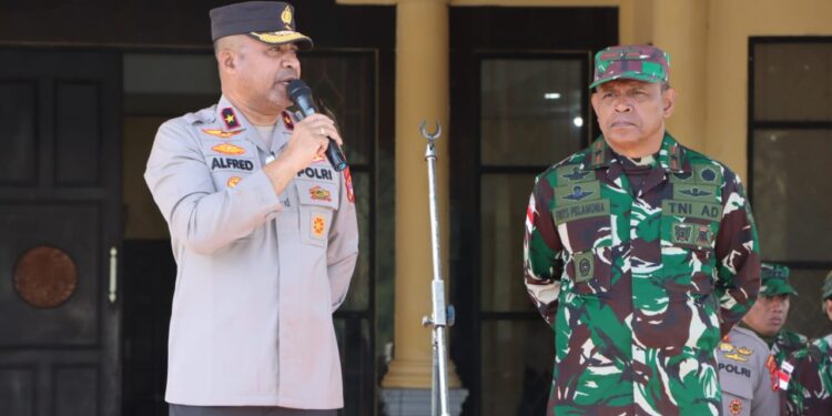 Brigjen Alfred Papare: Perlunya Semangat dan Sinergitas, Guna Wujudkan Keamanan dan Kedamaian.