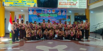 Pengukuhan Ketua Majelis Pembimbing Cabang Gerakan Pramuka Kwartir Cabang Kota Jayapura