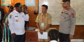 Meski Ditengah Konflik, Pelaksanaan Ujian Nasional SMA/SMK di Kab. Puncak Jaya Berjalan Dengan Aman dan Lancar