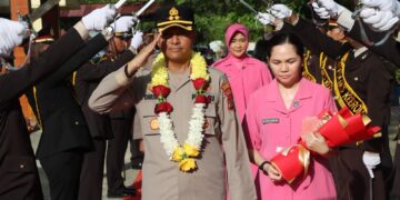 Pisah Sambut Kapolres Keerom : AKBP Astoto Budi R, S.H.,S.I.K.,M.H Resmi Jabat Kapolres Keerom