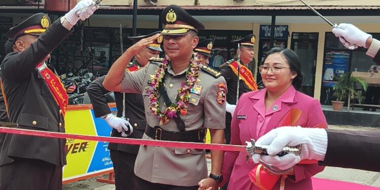 Farewell Parade Kapolresta Jayapura Kota, KBP Victor Mackbon “Terima Kasih 3 Tahun Menjabat, Kota Jayapura Aman dan Terkendali, Personel Polresta Luar Biasa”
