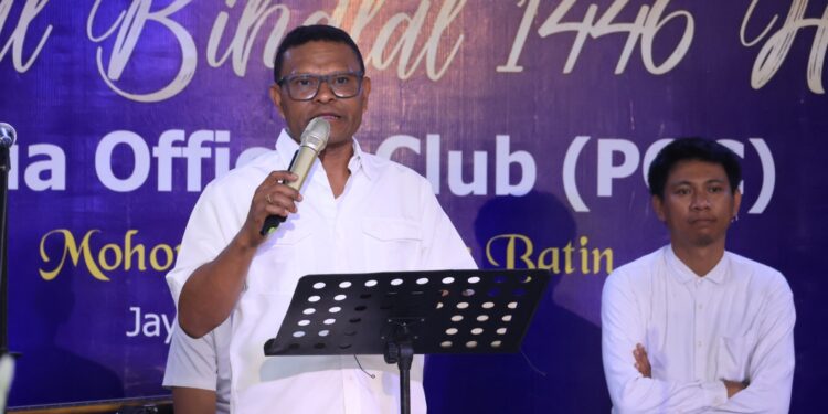 Kapolda Papua Gelar Papua Officer Club dan Halal Bihalal TNI-Polri