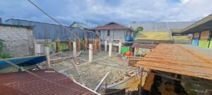 Foto : Pembangunan salah satu Rumah Qur'an Timika