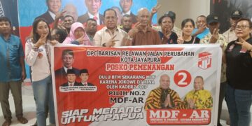 Beralih Dukungan, Bara JP Provinsi Papua Siap Menangkan Mari-Yo