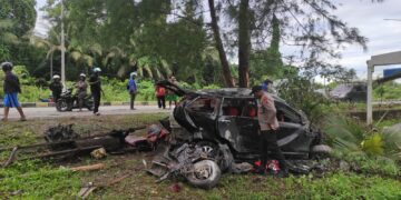 Peristiwa Laka Tunggal di Holtekamp Sudah Ditangani Pihak Kepolisian