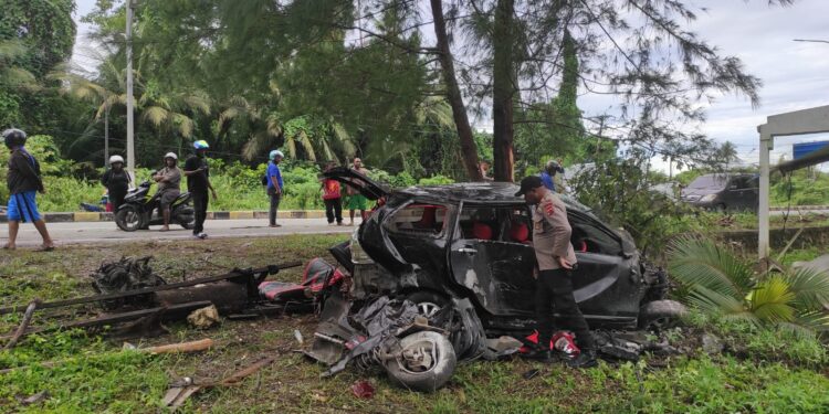 Peristiwa Laka Tunggal di Holtekamp Sudah Ditangani Pihak Kepolisian