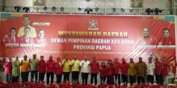 Soksi Papua Kobarkan Semangat Kader, Menangkan Pasangan Mari-Yo di Provinsi Papua