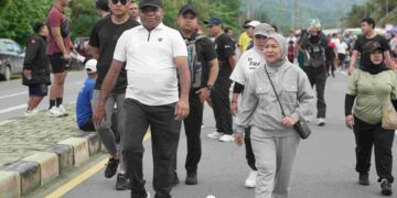 Mathius Fakhiri  : Ada Potensi Pemberdayaan UMKM Orang Asli Papua di Kawasan Car Free Day