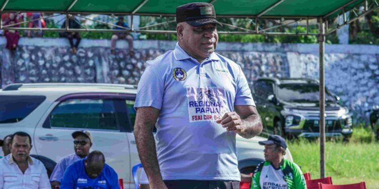 Buka Turnamen FSAI Cup U21, MDF Komitmen Akan Lahirkan Atlet Berprestasi Dari Semua Cabor di Papua