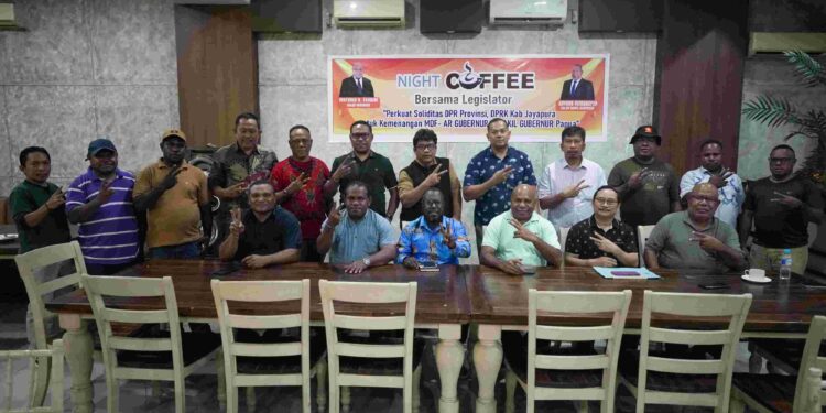 Legislator Papua Rancang Strategi Kemenangan Pasangan  Mari-Yo di Kabupaten Jayapura