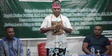 Punya Program Yang Unggul, Masyarakat Kampung Yoka Sepakat Menangkan Pasangan Mari-Yo