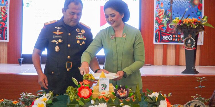 Syukuran HUT ke-79 Persit KCK, Danrem 172/PWY Ajak Renungkan Makna Tema Tahun Ini