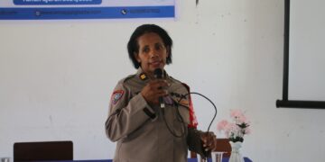 Polisi Masuk Sekolah! Satgas Si-Ipar Polda Papua Ajak Siswa YPPGI Sentani Jauhi Kenakalan Remaja