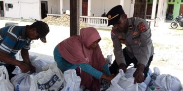 Panen Berkah, Polresta Jual Hasil Jagung Bersama Petani