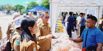 Upaya Pengendalian Inflasi dan Stabilitas Harga, Pemkot Sorong Laksanakan Pangan Murah