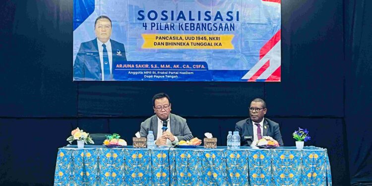 Arjuna Sakir Sosialisasikan Empat Pilar Kebangsaan