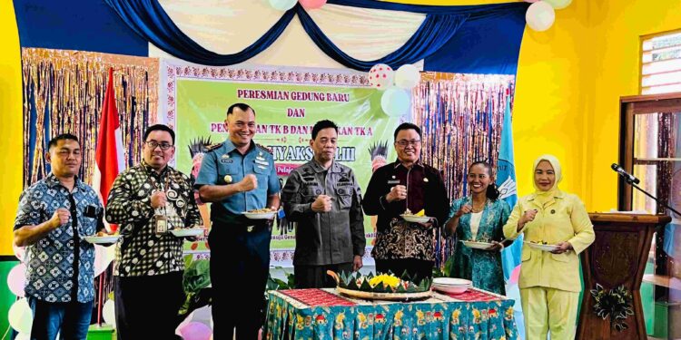 Gedung Baru TK Adhyaksa XLIII Nabire Diresmikan, Sekaligus Penamatan Peserta Didik Tahun Ajaran 2024/2025