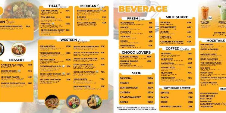 Sky 360 Rooftop Horison Ultima Entrop Hadirkan Rasa Premium dengan Harga yang Murah!