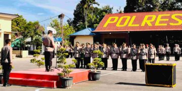 Polres Nabire Lakukan Rotasi Jabatan Tingkat Jajaran