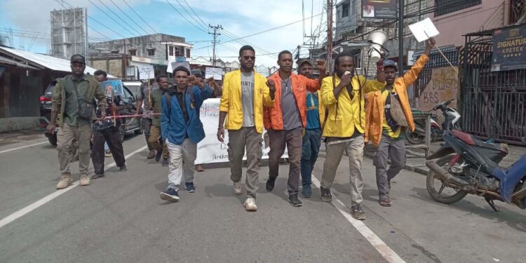 650 Personel di Terjunkan Mengamankan Aksi Solidaritas Mahasiswa Uncen dan Rakyat Papua
