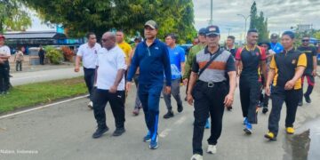 Pemerintah Kabupaten Nabire Resmi Membuka Kegiatan Car Free Day