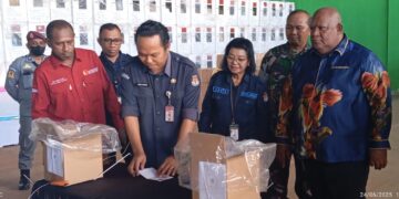 Pantau Pelipatan Surat Suara, Pemkot Minta Penyelenggara PSU Bekerja Dengan Maksimal