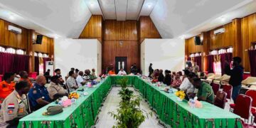 Pemprov Papua Tengah Gelar Rapat Koordinasi Penanganan Bencana dan Konflik Sosial