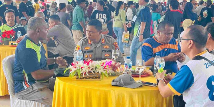 Kepala Dinas Ketahanan Pangan Apresiasi Polres Nabire dalam Gerakan Pangan Murah Sambut HUT Bhayangkara ke-79 
