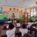 Sat Lantas Polresta Berikan Himbauan dan Edukasi Tertib Lalu Lintas Melalui Program “Police Go To School”