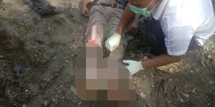 Seorang Pria Tanpa Identitas Ditemukan Tak Bernyawa di Abepura