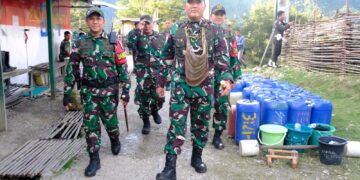 Danrem 172/PWY Apresiasi Kinerja Satgas Yonif 614/RJP dan Kodim 1713/Lanny Jaya