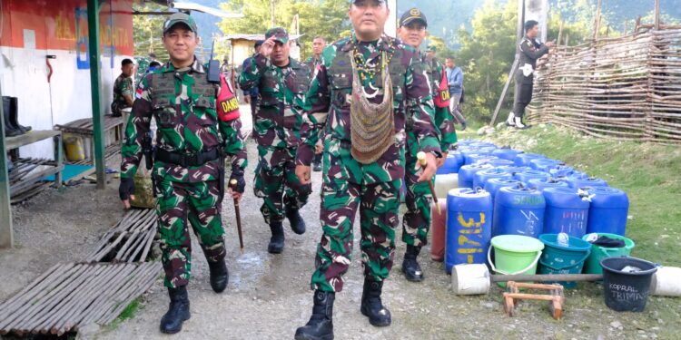 Danrem 172/PWY Apresiasi Kinerja Satgas Yonif 614/RJP dan Kodim 1713/Lanny Jaya