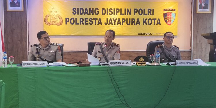 Gelar Sidang Disiplin, 4 Personel Polresta Diberikan Punishment